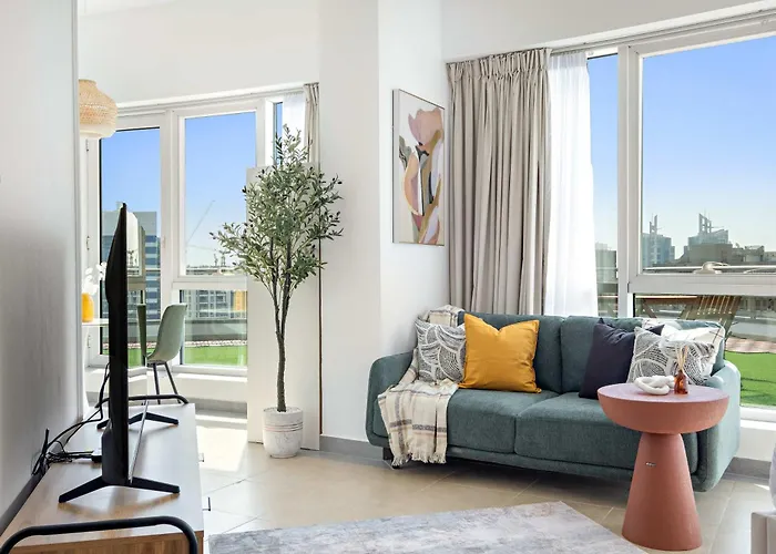 Silkhaus Cozy Studio At Madison In Barsha Heights